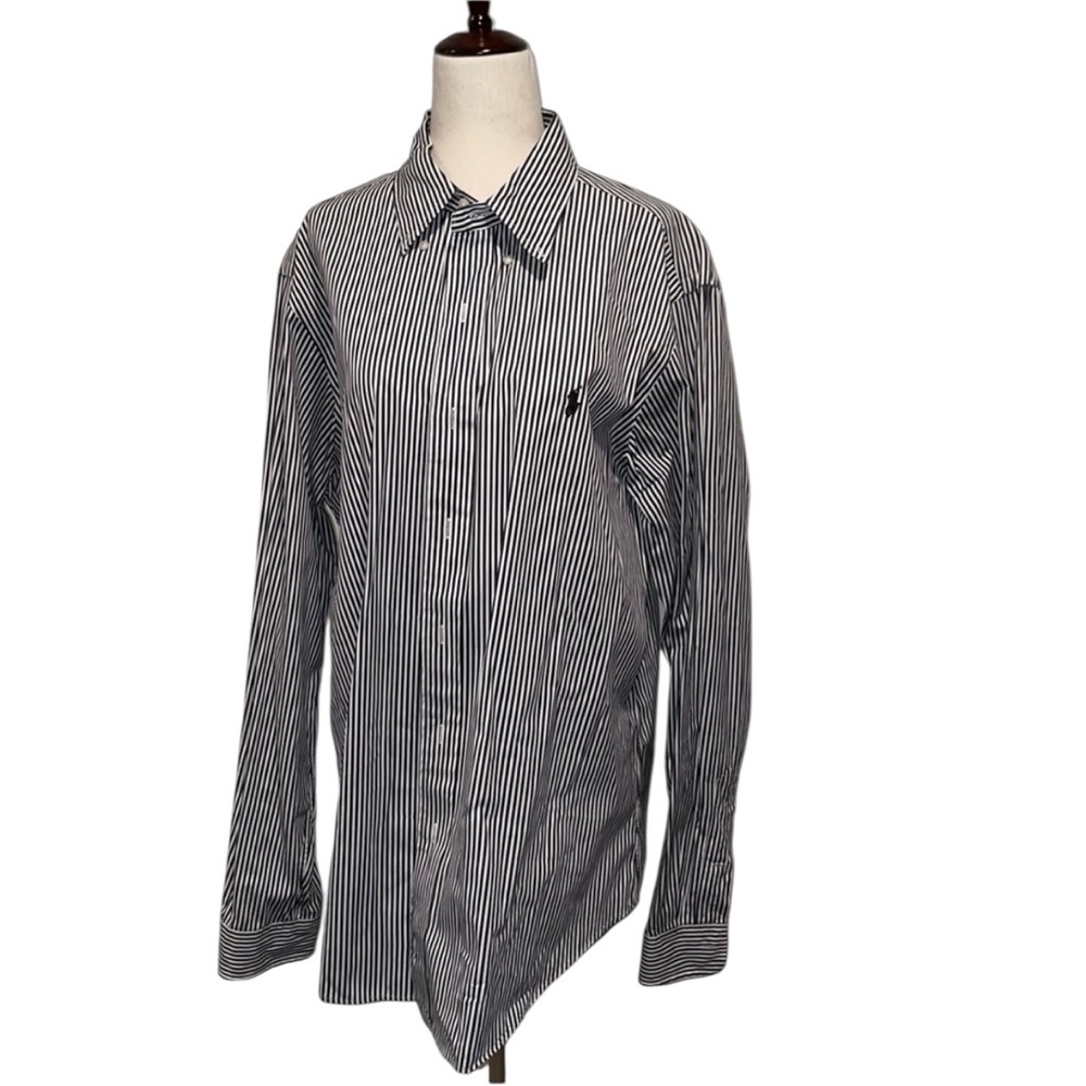 Ralph Lauren Custom Fit Striped Dress Shirt